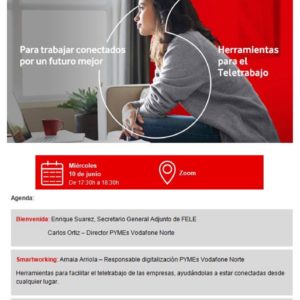 JORNADA VODAFONE TELETRABAJO 10 de junio