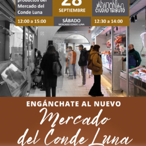 CARTEL Mercado Conde Luna