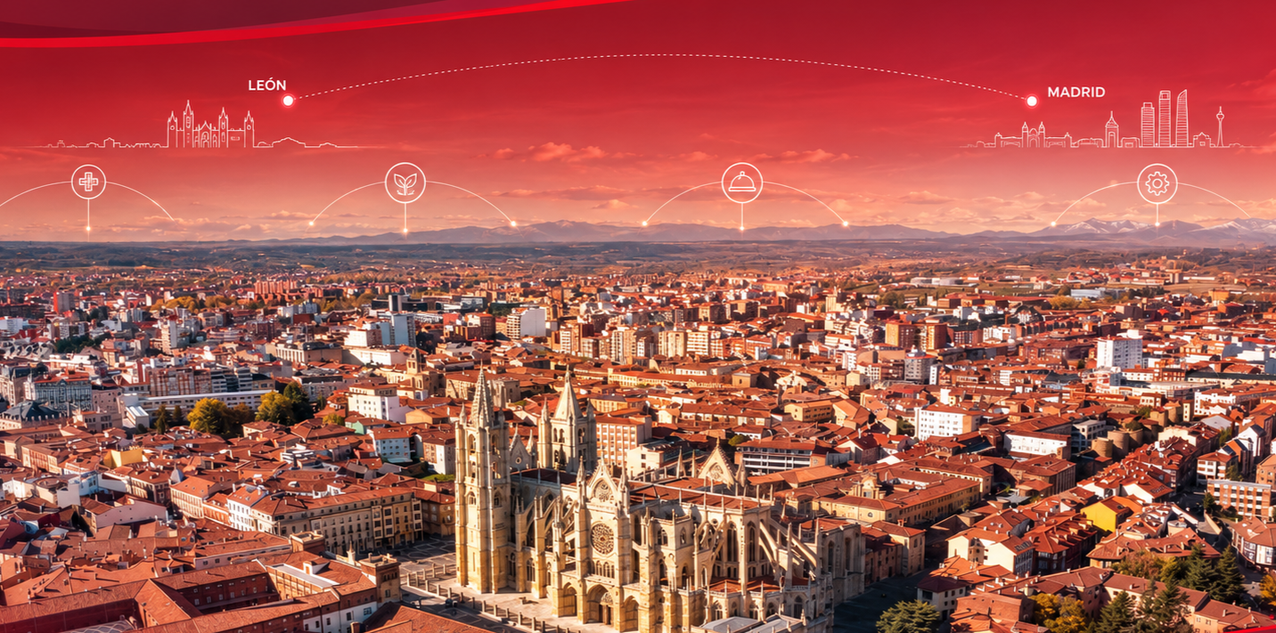 León muestra su potencial empresarial en Madrid con enfoque en salud e industria